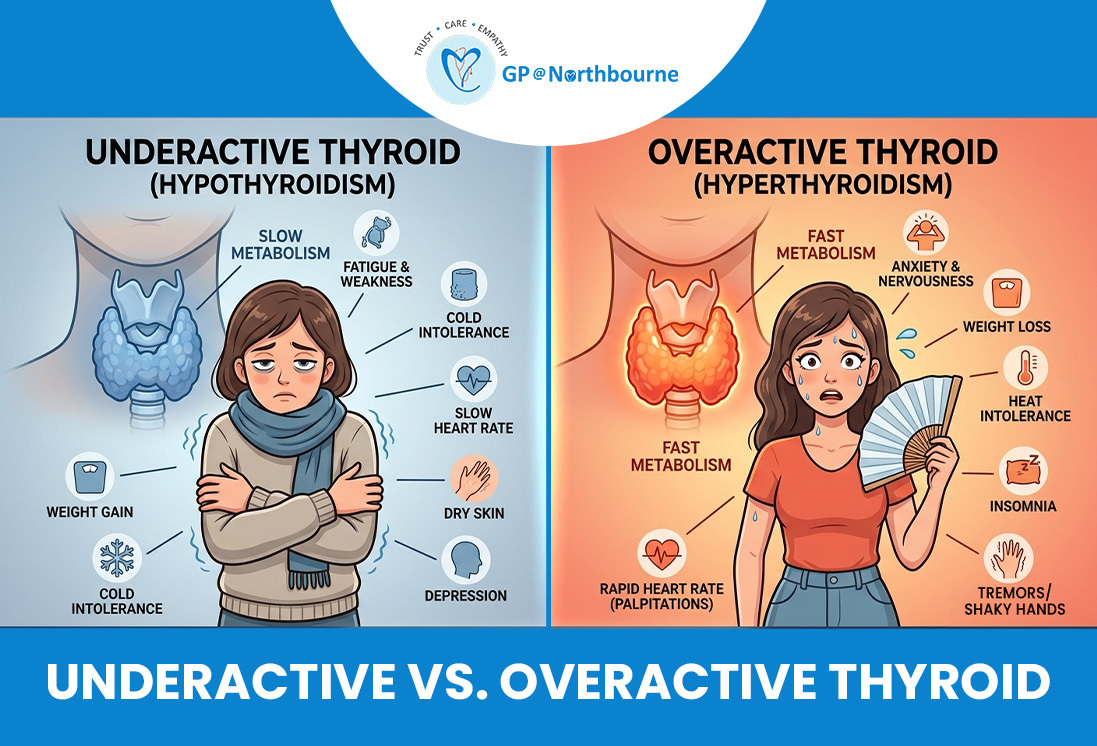Two Common Types of Thyroid Disorders